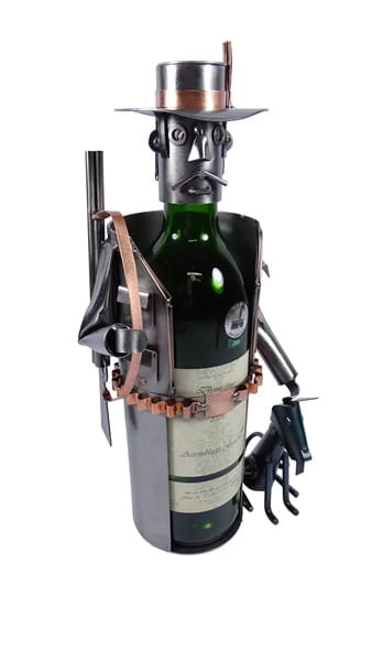 Stojak na wino myśliwy.