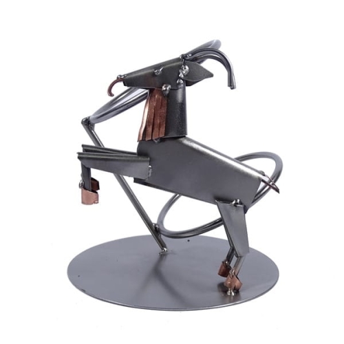 Metalowa figurka-Stojak Koziorożec