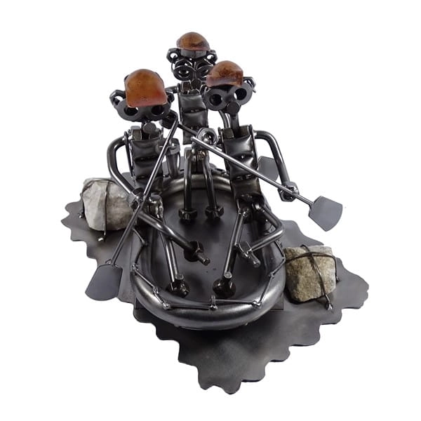 Metalowa figurka Spływ pontonowy, Rafting