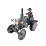 Metalowy model samochodu Traktor