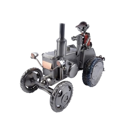 Metalowy model samochodu Traktor