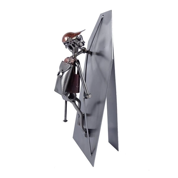 Metalowa figurka Alpinista
