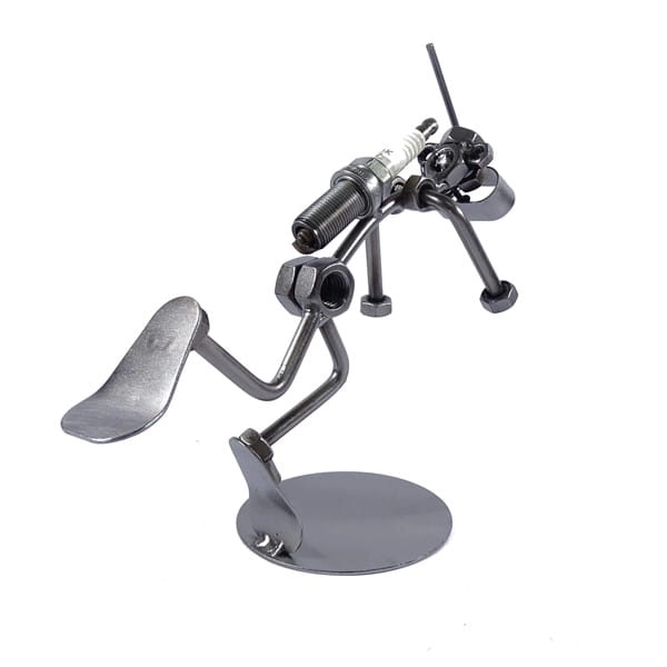 Metalowa figurka Nurek