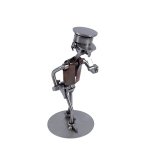 Metalowa figurka Policjant