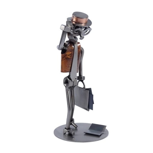 Metalowa figurka przedstawiająca Biznesmena idealny prezent dla przedsiębiorców