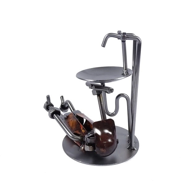 Metalowa figurka Hydraulik