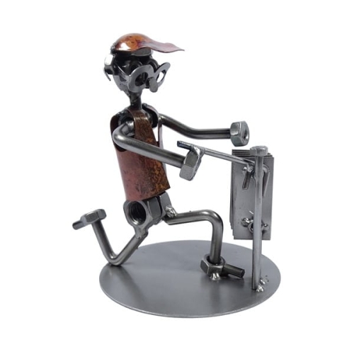 Metalowa figurka Monter co.