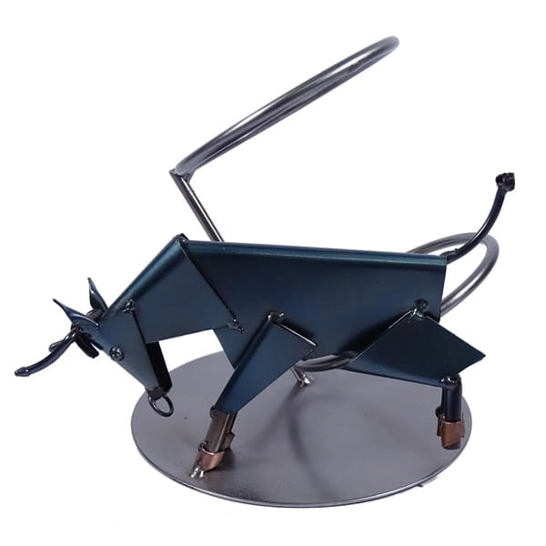 Stojak na wino byk- metaldesign24