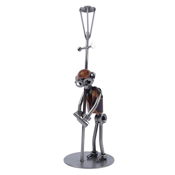 Metalowa figurka Pijak