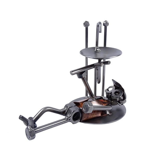 Metalowa figurka Hydraulik