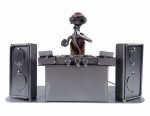 Metalowa figurka DJ