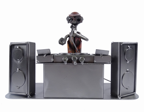 Metalowa figurka DJ