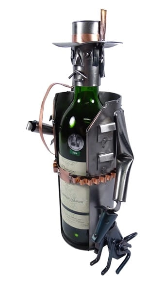 Stojak na wino myśliwy.