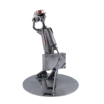 Metalowa figurka-Stojak na telefon Biznesmen