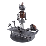 Metalowa figurka Pielęgniarka