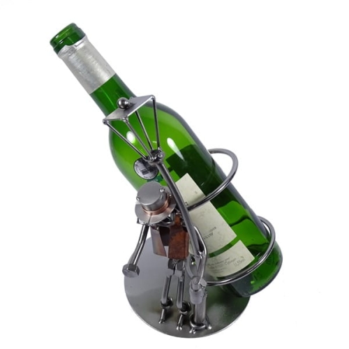 Stojak na wino przedstawiający Pijaka