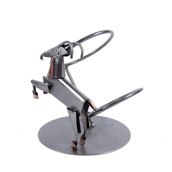 Metalowa figurka-Stojak Koziorożec