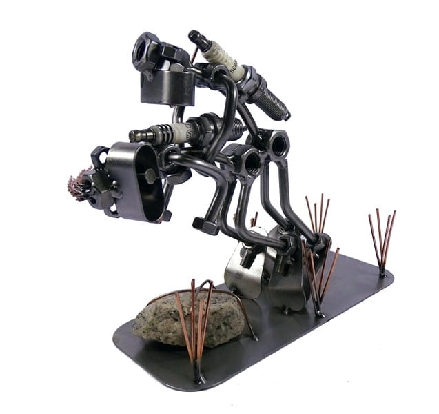 Metalowa figurka Sex pod wodą