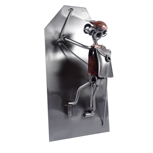 Metalowa figurka Alpinista