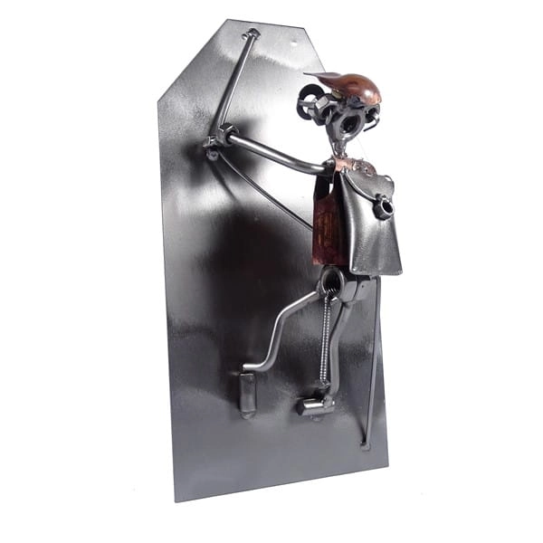 Metalowa figurka Alpinista