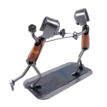 Metalowa figurka Szermierz.