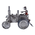Metalowy model samochodu Traktor