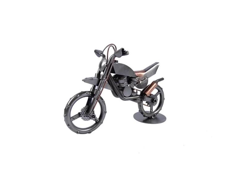 Metalowy model motocykla Motocross.