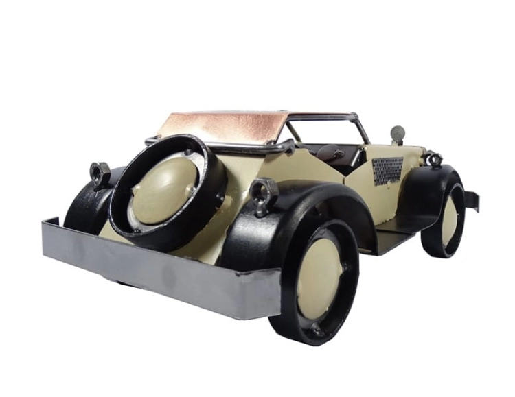 Metalowy model samochodu Mercedes. Elegancki Beż!