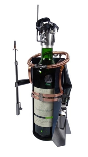 Metalowa figurka-Stojak nurek.