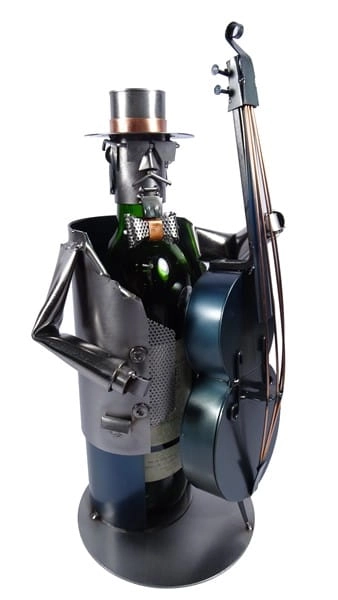 Stojak na wino-Kontrabas