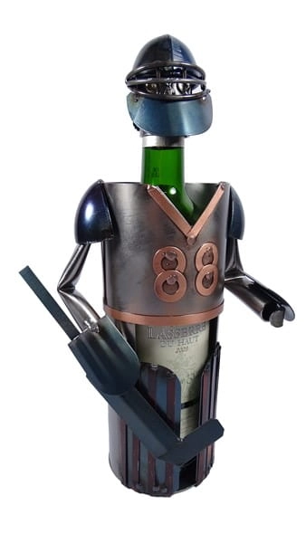 Metalowa figurka-Stojak Hokeista