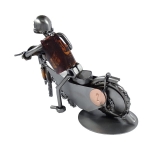 Metalowy model motocykla żużlowego