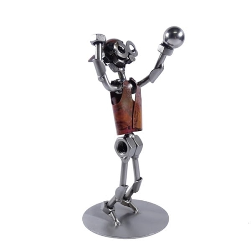 Metalowa figurka Siatkówka