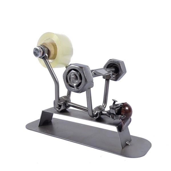 Metalowa figurka Kulturysta z taśmą