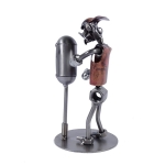 Metalowa figurka Boks