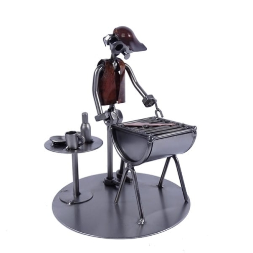Metalowa figurka Grill