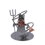 Metalowa figurka-Stojak Wodnik