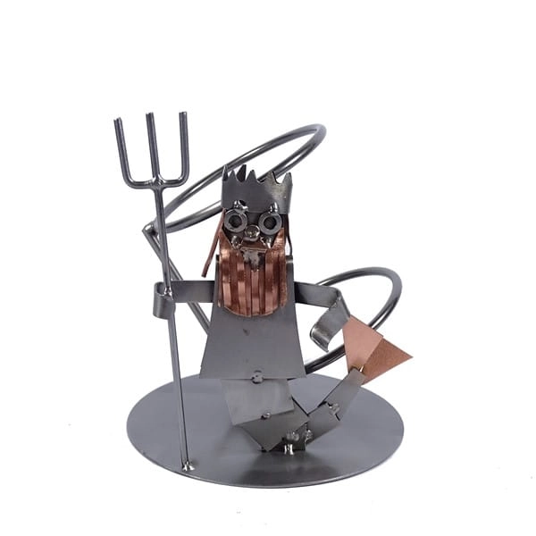 Metalowa figurka-Stojak Wodnik