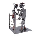 Metalowa figurka Ring bokserski