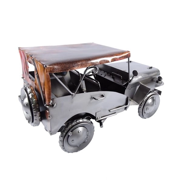 Metalowy model samochodu Jeep Willys