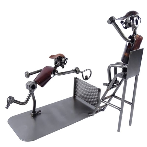 Metalowa figurka Mecz tenisowy