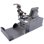 Metalowa figurka Przybornik sekretarka