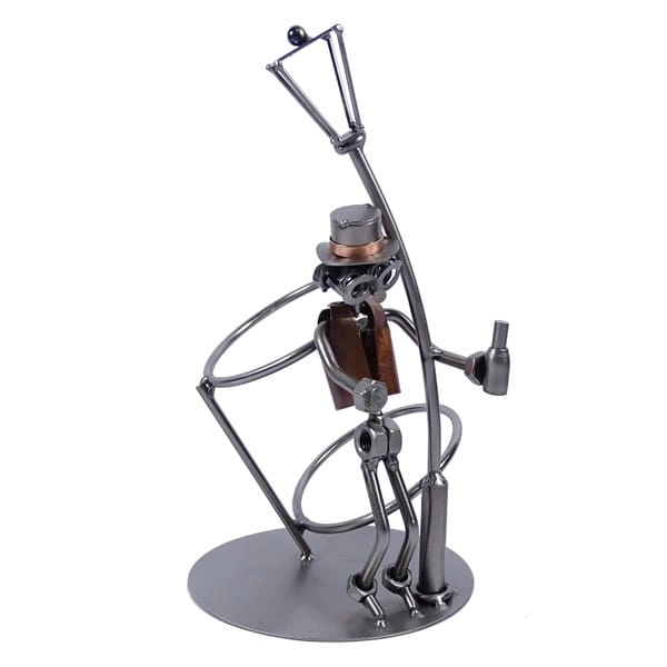 Stojak na wino przedstawiający Pijaka