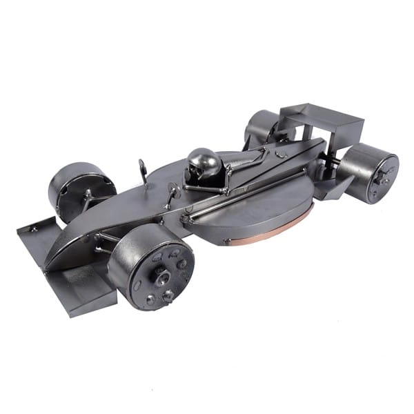 Metalowy model samochodu Bolid formuły 1