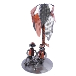 Metalowa figurka Wakacje pod palmą