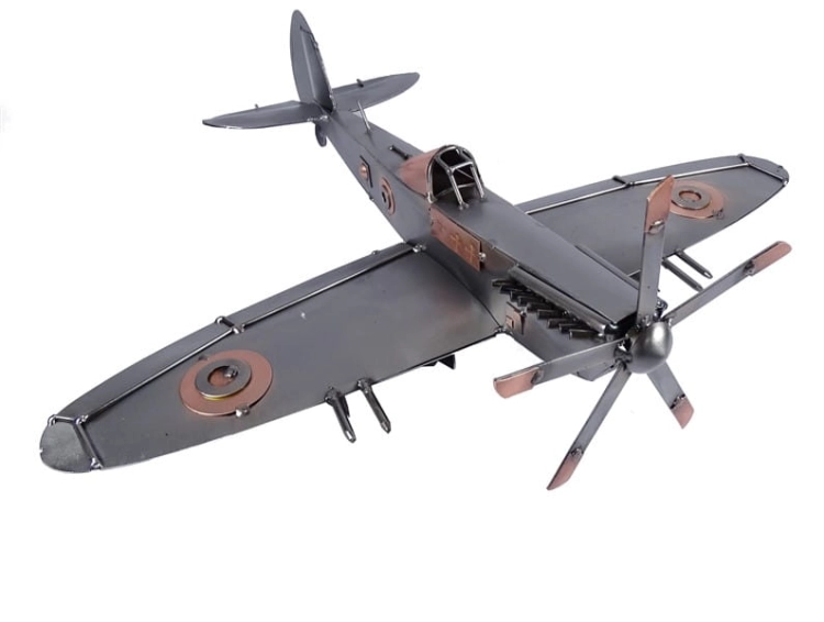 Metalowy model Spitfire