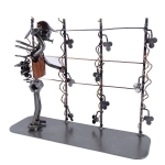 Metalowa figurka winobranie