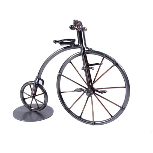 Metalowa figurka Bicykl
