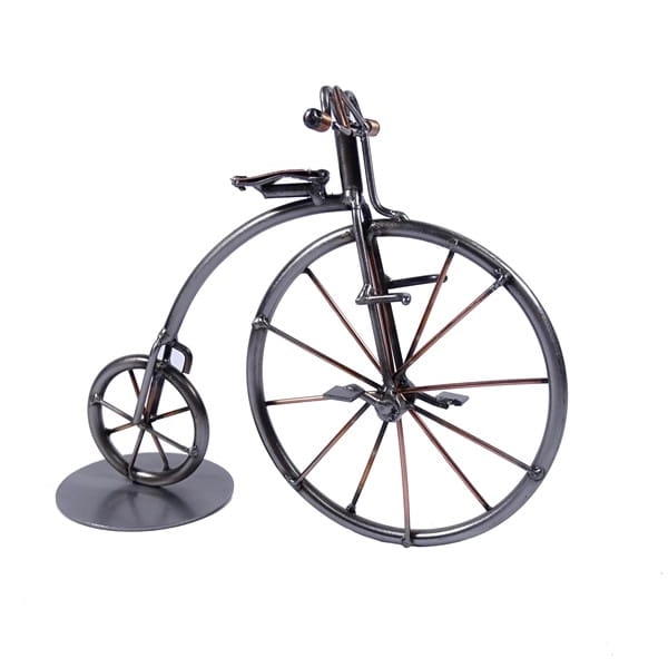 Metalowa figurka Bicykl