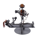 Metalowa figurka poród